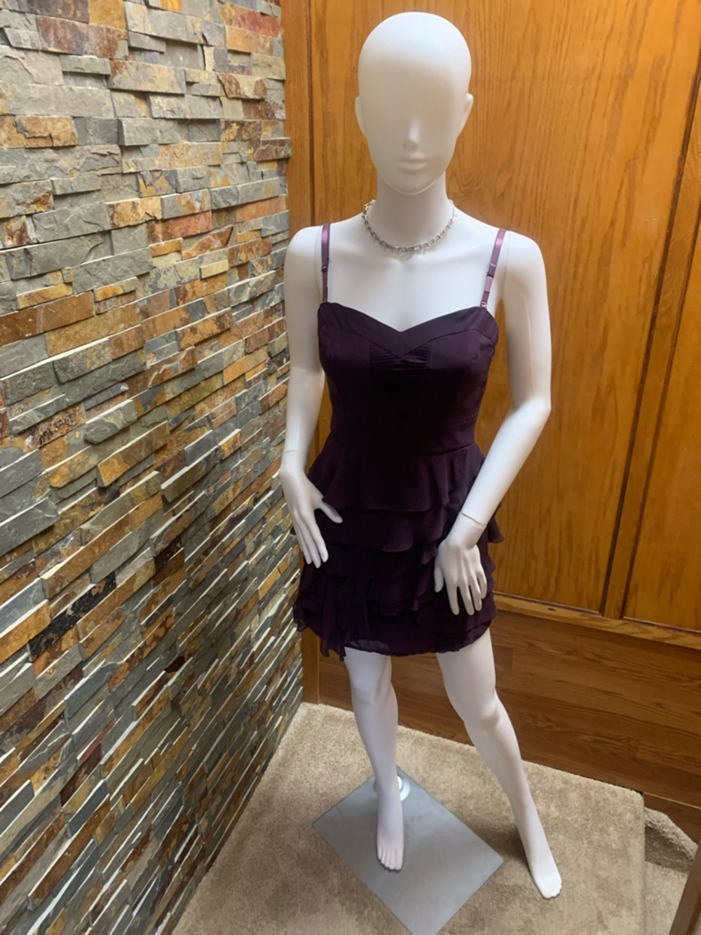 GUESS dress in Deep Plum